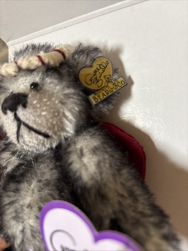 Annette Funicello Bear Smokey 6" Angel Collection New - Picture 2 of 5