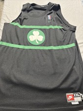 Nike Rewind 1925 Boston Celtics Paul Pierce #34 Vintage Sewn Jersey XXL Black