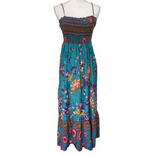 by Anthropologie smocked sleep maxi dress size XS