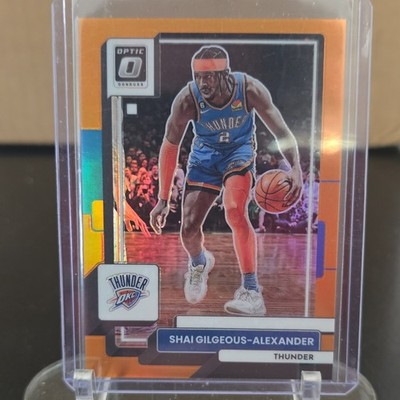 Panini Donruss Optic 2022-23 Shai Gilgeous-Alexander Thunder #44 Orange /199
