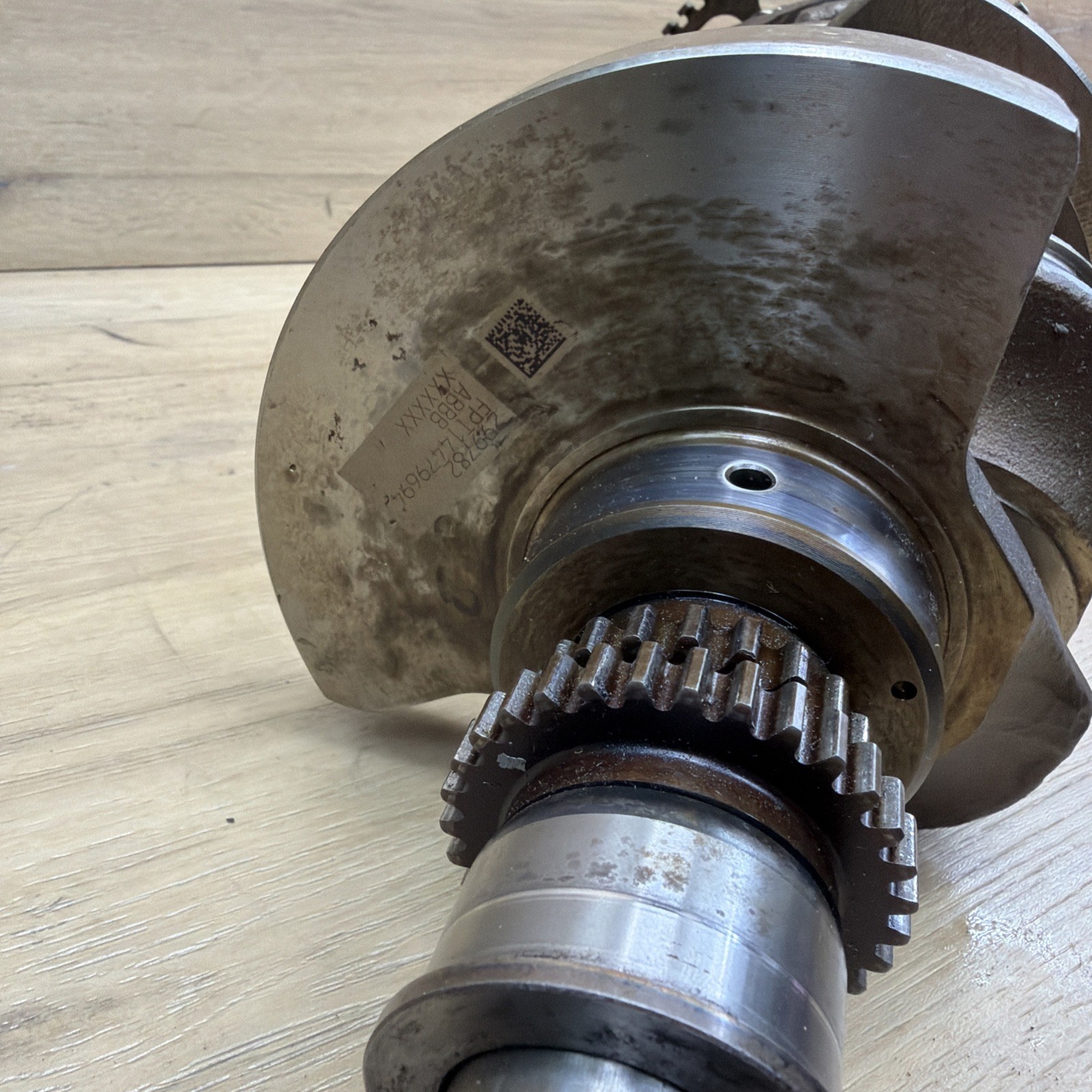 🟢2014-2017 MASERATI GHIBLI 3.0L F160 engine MOTOR CRANKSHAFT CRANK SHAFT OEM🟢