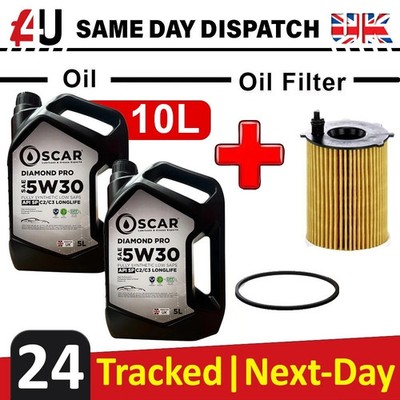5W30 ENGINE OIL FILTER FOR CITROEN C1 C2 C3 C4 C5 DS3 DS4 DS5 CAR SERVICE KIT