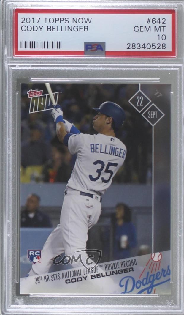 Topps Cody Bellinger front