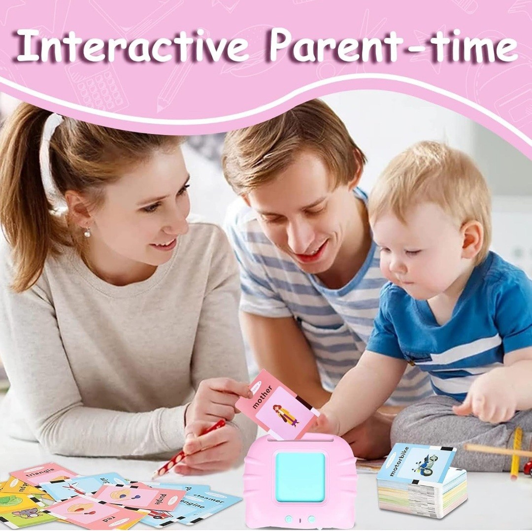 Bilingual early childhood education toys, Spanish/English flashcards, 520 common