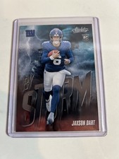 Panini Absolute 2025 Jaxson Dart #7 By Storm Rookie Insert Giants NFL Football