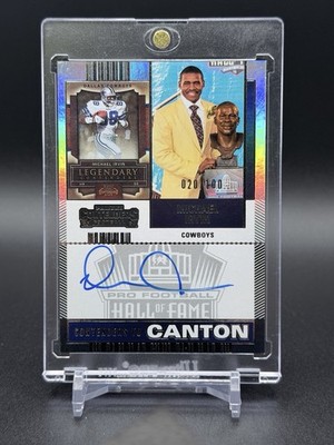 2024 Panini Contenders - Michael Irvin Legendary Contenders On Card Auto /100