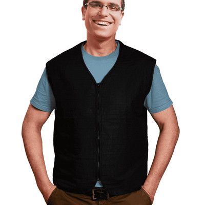 Kühlweste in Schwarz | Weste | Hitze Schutz | Aqua | Cooling Vest | Kühlwesten