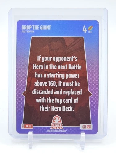 2025 BO JACKSON BATTLE ARENA DROP THE GIANT 1ST ED #BPL-22 Q3735