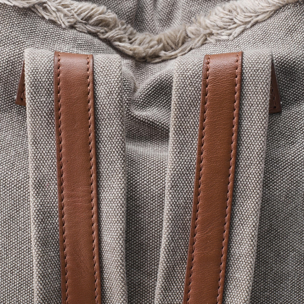 CHANEL Border Coco Charm Sequined Drawstring Back… - image 8