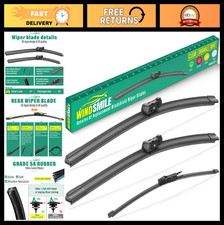 Premium All-weather Windshield Wiper Blades Set 15 20 24 - Fits Porsche Macan Premium All-weather Windshield Wiper Blades Set 15 20 24 - Fits Porsche Macan