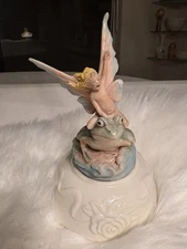 Vintage Rawcliffe Littelest Fairy Signed by Jessica  90 Hand Painted Figurine