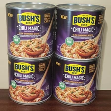 4 Cans Bush's Best Chili Magic Starter Kit Can