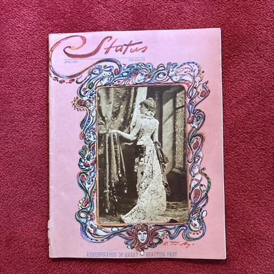 April 1970 STATUS Magazine, Past Beauties, Noel Coward, Henry Moore, India etc.