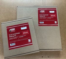 OVAL LAMPSHADE KITS, 20/30 CM. .Make Your Own,DIY. UK Made Need Craft.