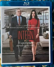 The Intern (Blu-ray & DVD, 2015) DeNiro, Hathaway