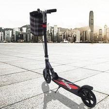 City Scooter Adulto Pieghevole Scooter Monopattino T-Style 200mm Ruote + Freno a Mano