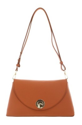 COCCINELLE Handbag Double Grainy Leather Schultertasche Crab / Jellyfish