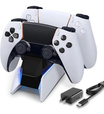 PS5 Controller Charging Station Dock, Dual Charging for Dualsense,
