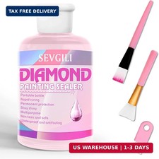 SEVGILI Diamond Painting Sealer Kits 120ML, Diamond Art Sealer (4OZ)