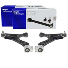 2X DELPHI QUERLENKER VORNE LINKS UNTEN RECHTS PASSEND FÜR SAAB 9-5