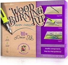 Craft Culture Beginners Wood Burning Kit for Kids and Teenage Boys & Girls Cool