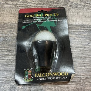 2pcs Black Rubber Golf Ball Pickup Retriever Grabber Suction Cup for Putter Grip