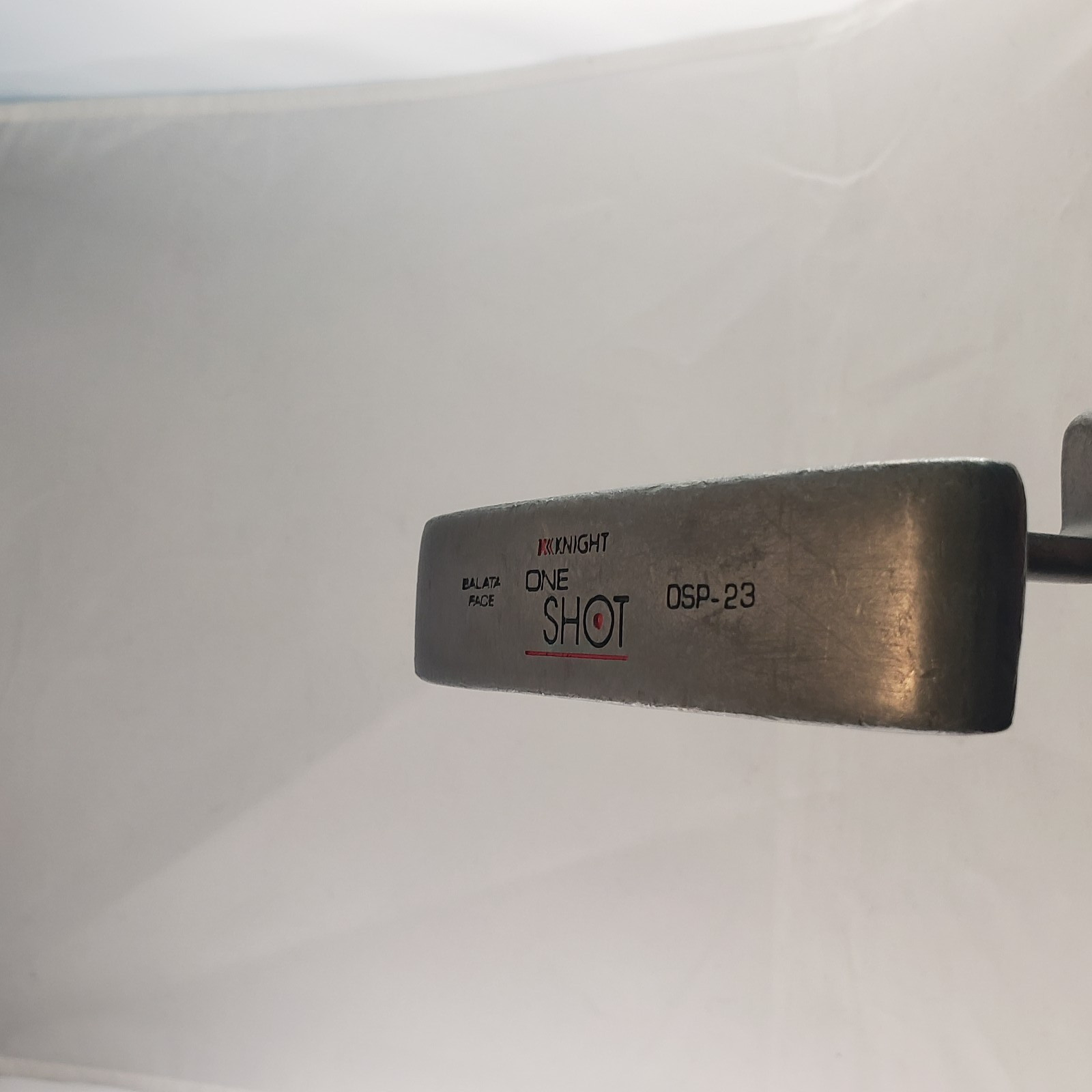 Knight One Shot DSP-23  Putter RH insert face lamkin grip