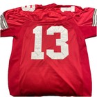 #13 Ohio State Buckeyes Nike Authentic Game Football Jersey 48 XL Clarett RARE!! — photo 2