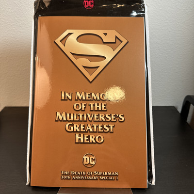 The Death of Superman 30th Anniversary Special Polybag Opened BRAND NEW  Fresh