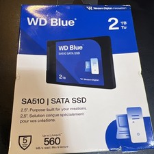 Western Digital Blue 2TB 520Mb Internal Solid State Drive - Blue (WDS200T3B0A)
