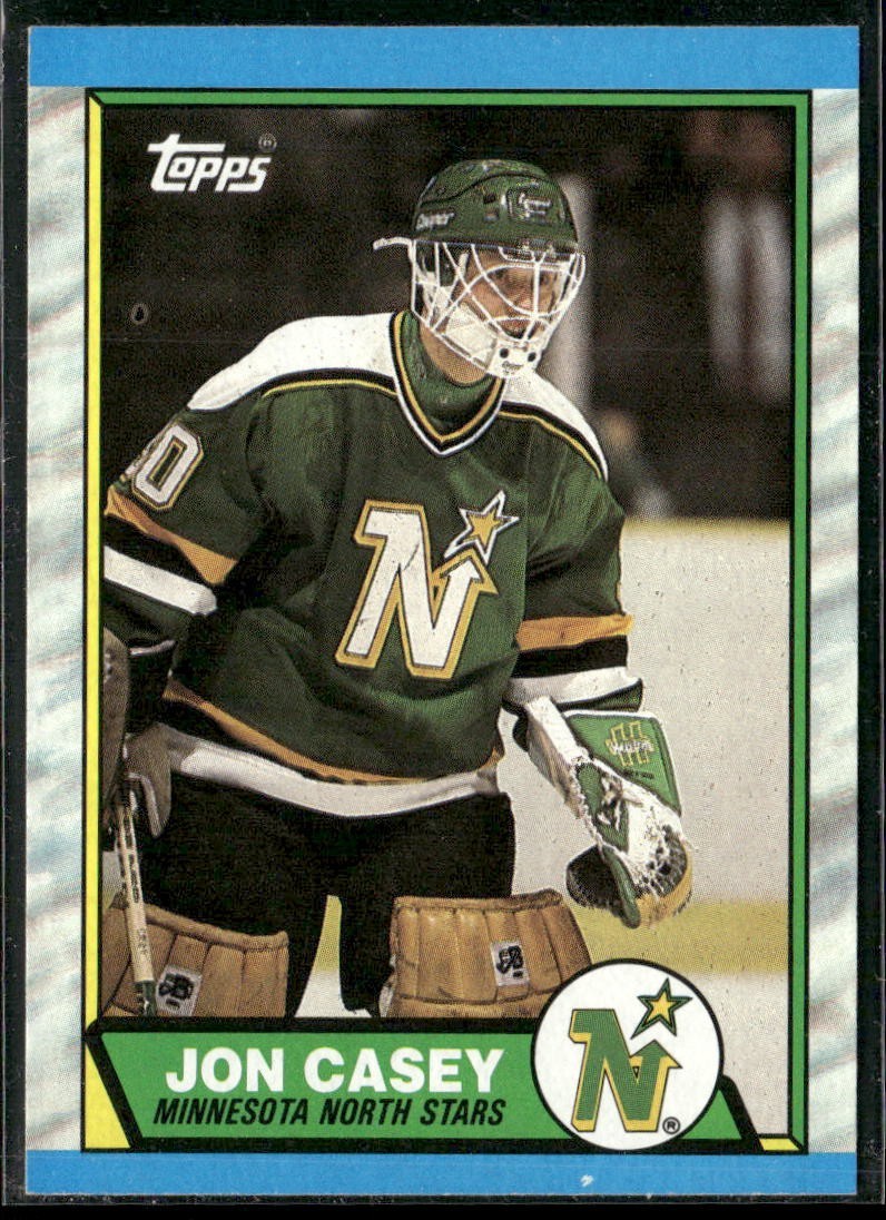 1989-90 Topps - Jon Casey Rookie #48 ~ NM-MT ~