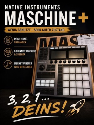 Native Instruments Maschine Plus | Neuwertig | OVP | inkl.Rechnung