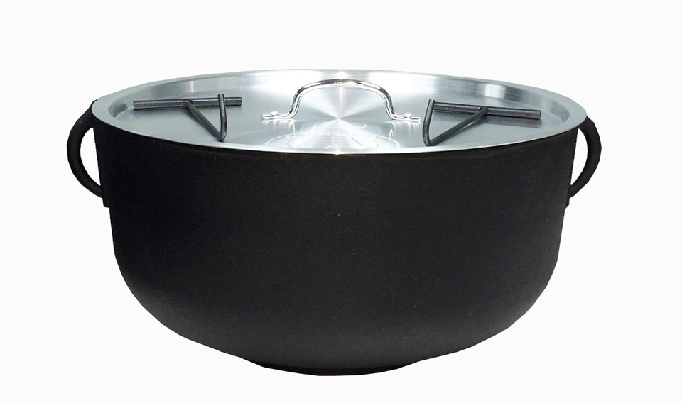 Panela Jambalaya modelo # 1204 e panela de ferro fundido de 4 galões - Imagem 2 de 4