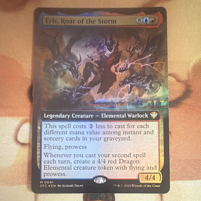 MTG Eris, Roar of the Storm Foil #0041 Outlaws of Thunder Junction Mythic