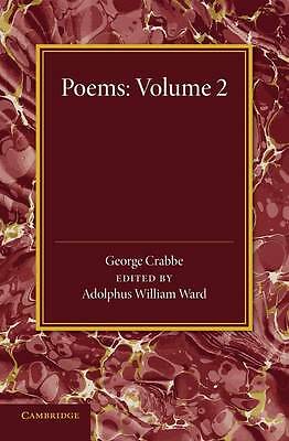 Poems Volume 2 George Crabbe Paperback Cambridge University Press 9781107432680
