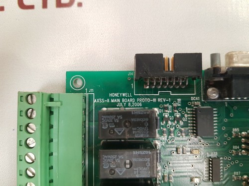 HONEYWELL DPCB21070102 AXSS-II MAIN BOARD PROTO-III PCB REV-1 - Picture 6 of 9