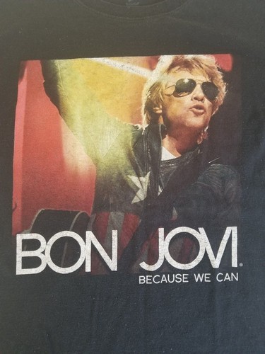 Maglietta Bon Jovi Perché Possiamo Tour 2013 (taglia Large) - Foto 2 di 6