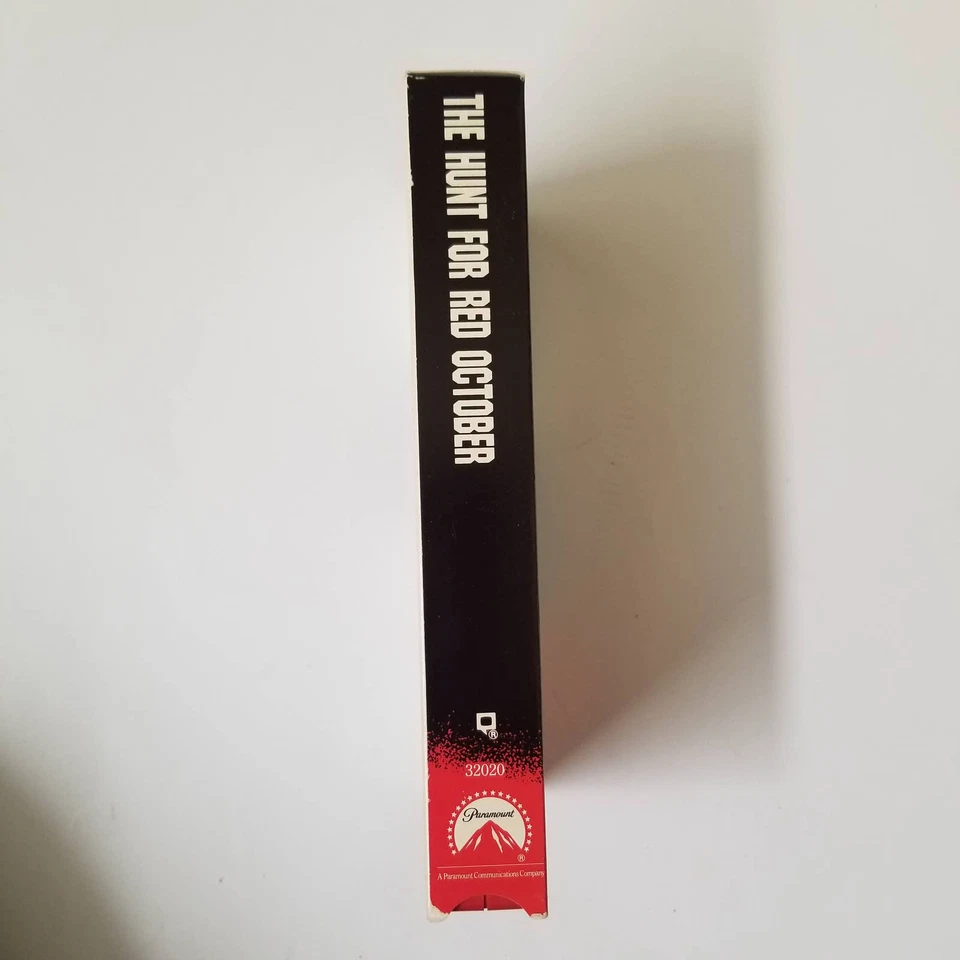 The Hunt For Red October VHS Tape 1990 Sean Connery Drama Movie Foto 3 de 4
