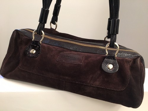 kate spade brown suede purse