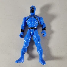 Ninja Action Figure Toy Vintage Greenbriar International Blue and Black 5"