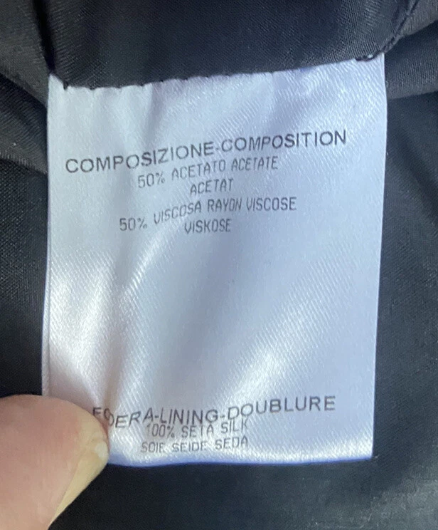 Abito vintage Alexander McQueen nero e rosa 40