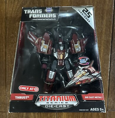 Transformers Titanium Series Die-Cast THRUST - 25 years Target Exclusive