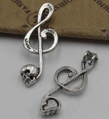 20//40pcs Retro style connector Charm Pendant DIY Jewellery crafts 35x9mm