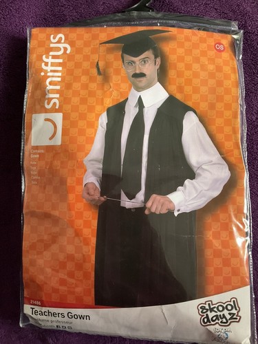 Kostüm, Kostüm, Lehrerkleid, Erwachsene. Unbenutzt.