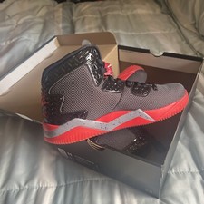 Jordan Spike Forty PE Black Fire Red 2016 807541-002 sz11 NIB DS