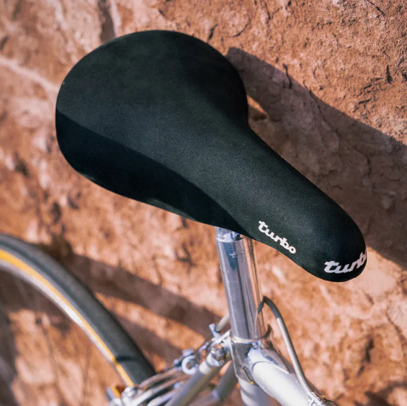 Selle Italia Turbo 1980 Nubuk Leather FeC Alloy Rail 146 x 275mm