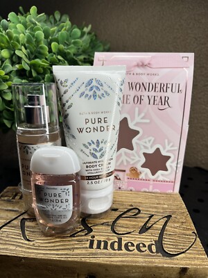 【限定品】Bath & Body Works ピュアワンダー　ギフトセット Amazon.com: Bath & Body Works Pure Wonder - Gift Bag Set - Fine