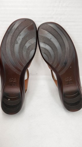 SAS Women’s Tabby Slingback Leather Sandals Shoes Caramel Brown Size 8.5 - Picture 14 of 23