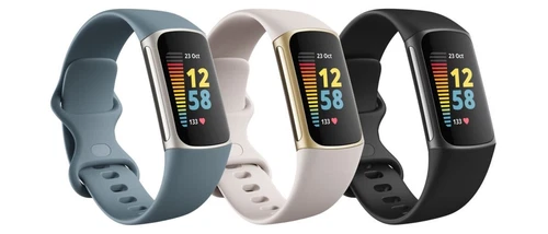Fitbit Charge 5 Fitness Tracker Steel Smart Watch Heart Rate Sleep Monitor Black - Bild 7 von 7