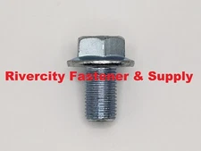 (5) M12-1.25 x 20  J.I.S. Small Head Flange Bolts M12x20 Screws 12mm x 20mm